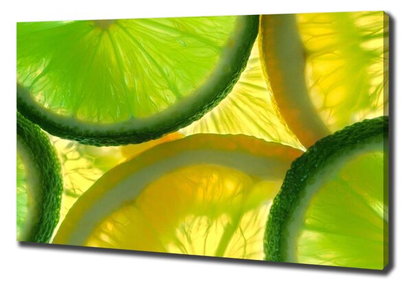 Foto obraz canvas Limetka a citron oc-81010621