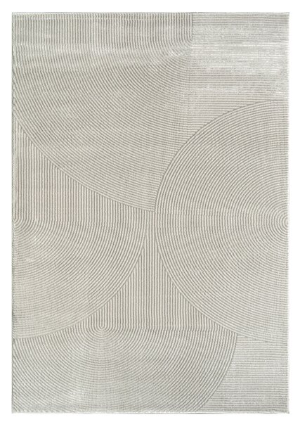 Angel Carpet, Kusový koberec Zafiro 25 Grey, 60x110, šedá, kancelář
