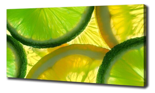 Foto obraz canvas Limetka a citron oc-81010621