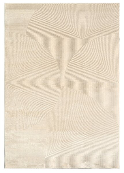 Angel Carpet, Kusový koberec Zafiro 25 Beige, 60x110, béžová, kancelář