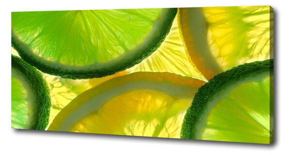 Foto obraz canvas Limetka a citron oc-81010621