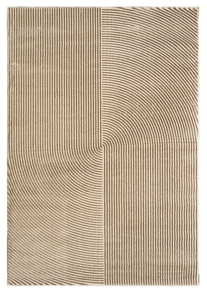 Angel Carpet, Kusový koberec Zafiro 19 Gold, 60x110, žlutá, kancelář