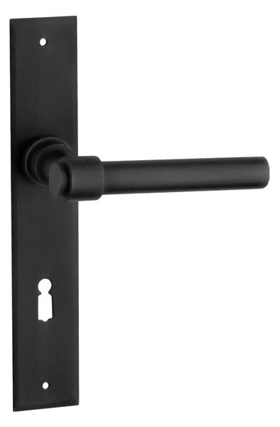 GALBUSERA Kovaná klika ke dveřím model 1830 - PZ, M, 92 mm, antická černá