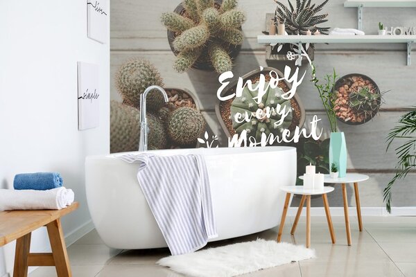 Tapeta s citátem - Enjoy every moment