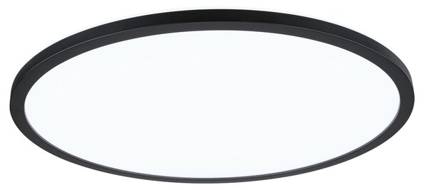 Paulmann 71013 Atria Shine, černé stropní svítidlo s korónou, 22W LED 4000K tříkrokové stmívání, průměr 42cm
