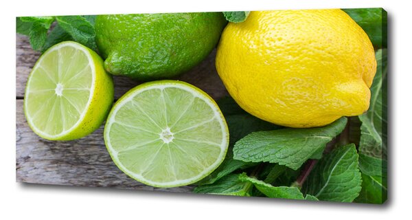 Foto obraz na plátně Limetka a citron oc-81072206