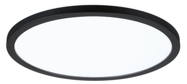 Paulmann 71012 Atria Shine, černé stropní svítidlo s korónou, 16W LED 4000K, průměr 29,3cm