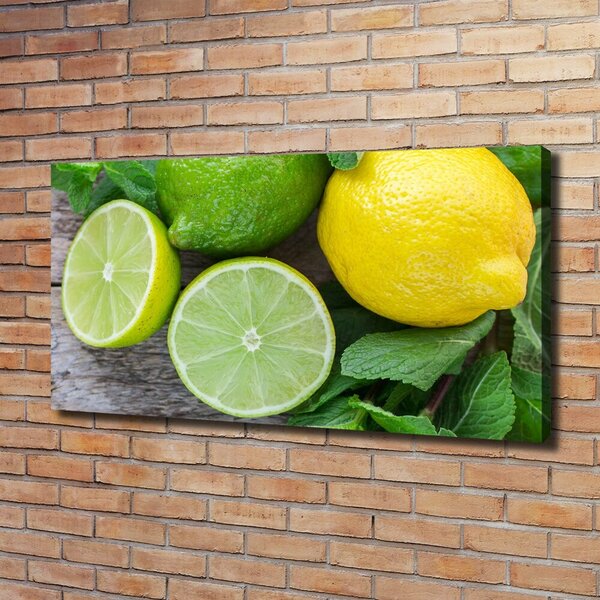 Foto obraz na plátně Limetka a citron oc-81072206