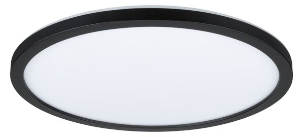 Paulmann 71012 Atria Shine, černé stropní svítidlo s korónou, 16W LED 4000K, průměr 29,3cm