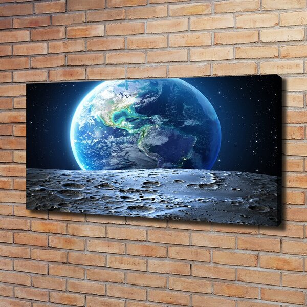 Moderní obraz canvas na rámu Planeta Země oc-81307374