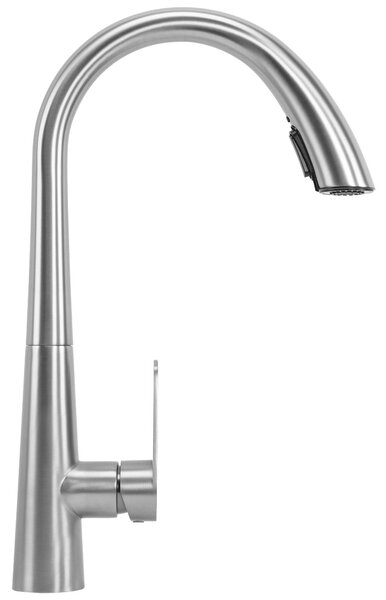 Kuchyňská baterie REA Ross BRUSH NICKEL INOX