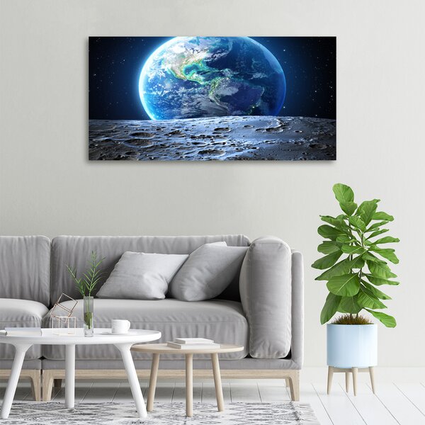 Moderní obraz canvas na rámu Planeta Země oc-81307374
