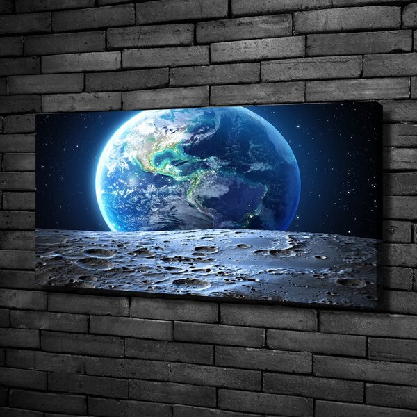 Moderní obraz canvas na rámu Planeta Země oc-81307374