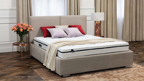 Hauss Moderní postel India (mnoho velikostních variant) Odstín postele: Potah skupiny I, Úložný prostor: ZÁKLADNÍ kostra bez úložného prostoru, Rozměr matrace: 160 x 200 cm