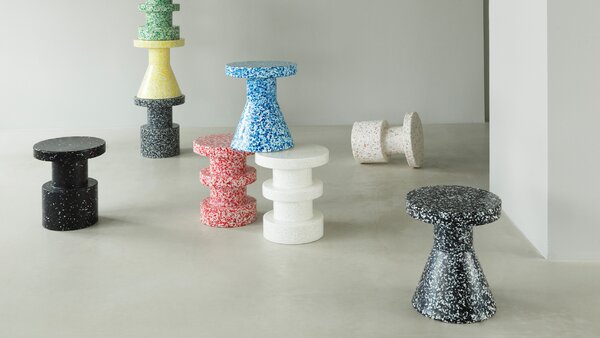Normann Copenhagen designové odkládací stolky Bit Stool Stack