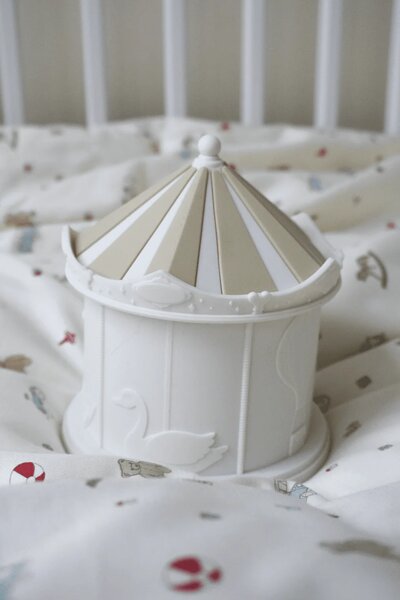 Cam Cam Copenhagen Noční lampička Carousel - Off White CC101