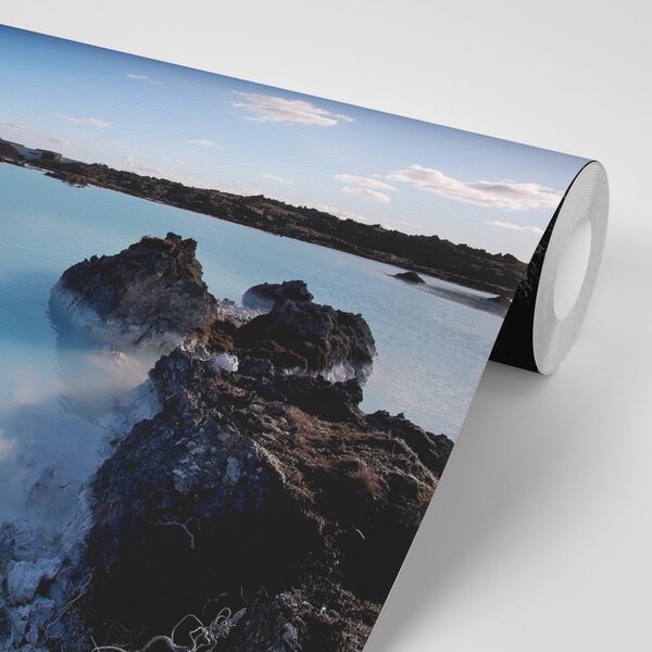 Fototapeta modrá laguna