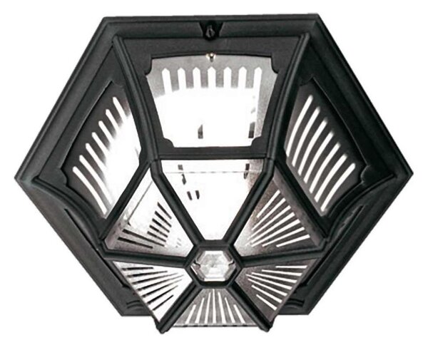 Elstead PR12-BLACK - Venkovní stropní svítidlo PARISH 1xE27/60W/230V IP44