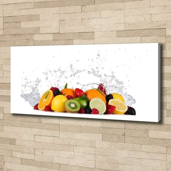 Foto obraz na plátně Ovoce a voda oc-81760848