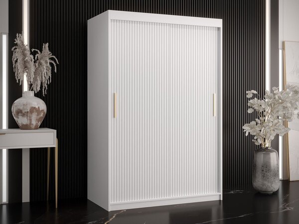 Šatní skříň Towiro Slim 1 120, Barva: černá 5903211254161