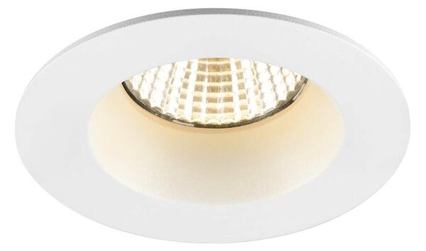 BIG WHITE SLV NEW TRIA 68 kroužek pro vestavbu do stropu, D: 8,2 H: 3,4 cm, IP 65, bílá 1007346