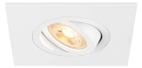 BIG WHITE SLV NEW TRIA 75 XL stropní vestavné svítidlo, čtvercové, max. 10W, GU10, bílá 1007627