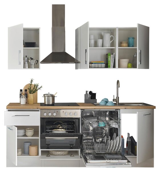 KUCHYŇSKÝ BLOK BEZ SPOTŘEBIČŮ 220 cm MID.YOU - Online Only kuchyňské linky, Online Only