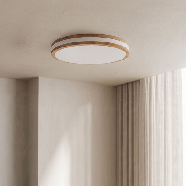 SOLIGHT LED stropní osvětlení WOODY 25W 1350lm 3CCT IP20 29cm