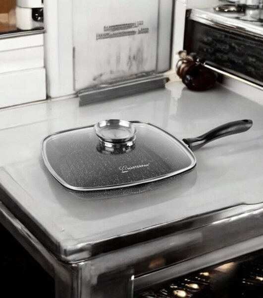 Grilovací pánev Masterpan 28 cm hliníková