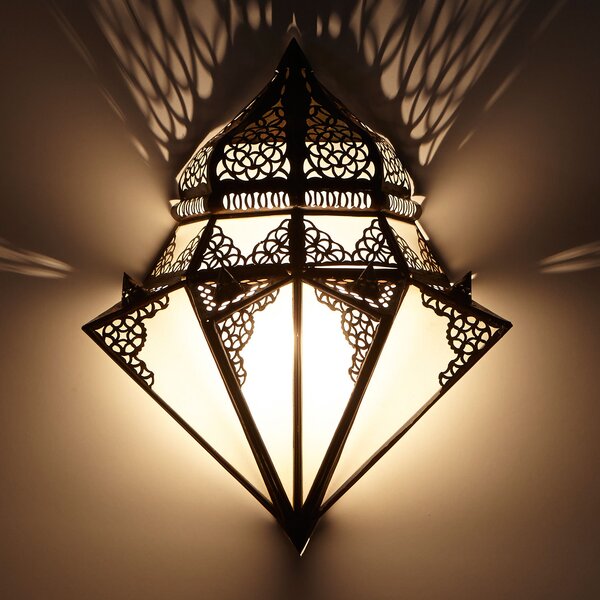 Nástěnná marocká lampa "RUHI"