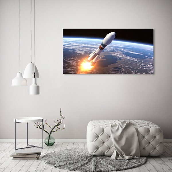 Foto obraz na plátně Kosmická raketa oc-82396633