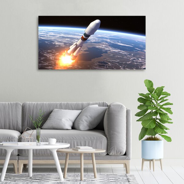 Foto obraz na plátně Kosmická raketa oc-82396633