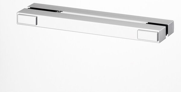 Ronal SOLINO SOLF13 skládací sprchové dveře 100 cm Šířka: 1000 mm, Profil: Černá, Sklo: Hladké čiré