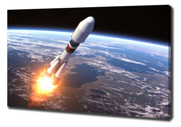 Foto obraz na plátně Kosmická raketa oc-82396633