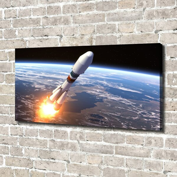 Foto obraz na plátně Kosmická raketa oc-82396633