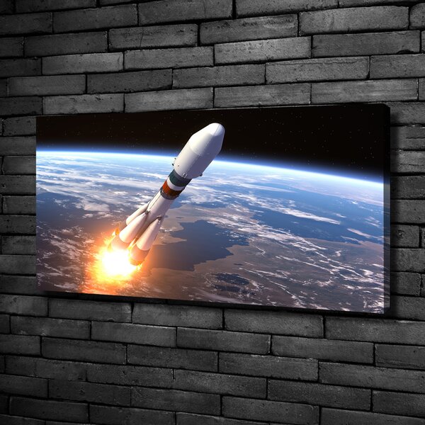 Foto obraz na plátně Kosmická raketa oc-82396633
