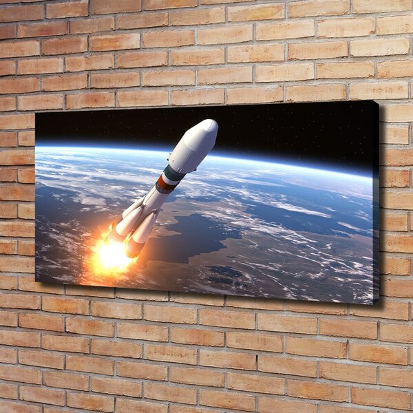 Foto obraz na plátně Kosmická raketa oc-82396633