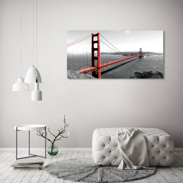 Fotoobraz na skle Most San Francisco osh-82486303