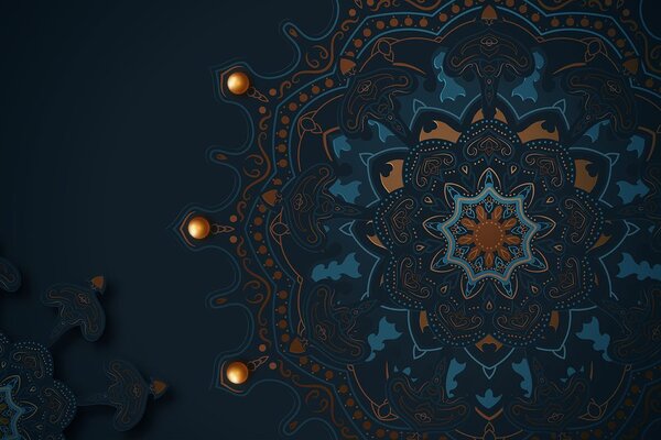 Tapeta luxusní Mandala