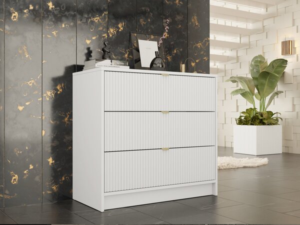 Komoda Razimo 3SZ, Barva dřeva: ořech okapi 5903211562143