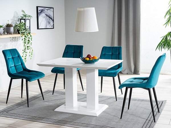 Jídelní židle Charlie (hnědá + černá). Akce -10%
