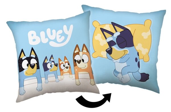 Dětský polštářek 40x40 cm Bluey – Jerry Fabrics