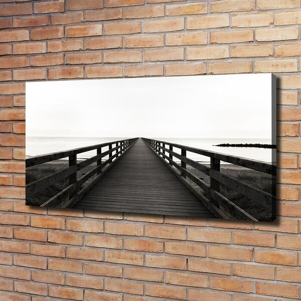 Foto obraz canvas Dřevěné molo oc-83254828