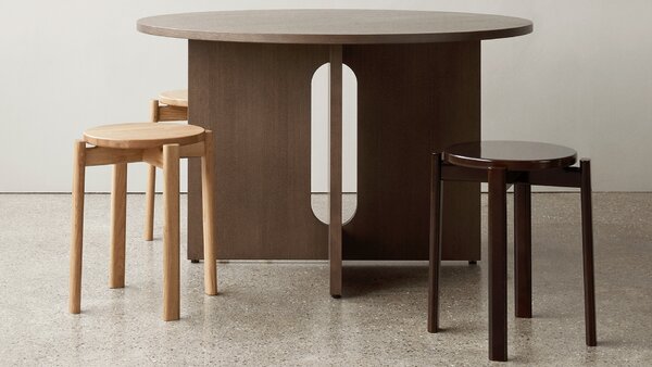 Audo Copenhagen designové odkládací stolky Passage Lounge Table (průměr 50 cm)