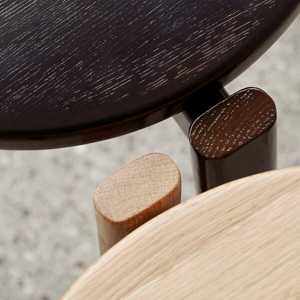 Audo Copenhagen designové odkládací stolky Passage Lounge Table (průměr 50 cm)