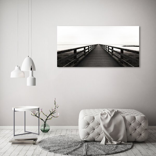 Foto obraz canvas Dřevěné molo oc-83254828