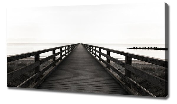 Foto obraz canvas Dřevěné molo oc-83254828