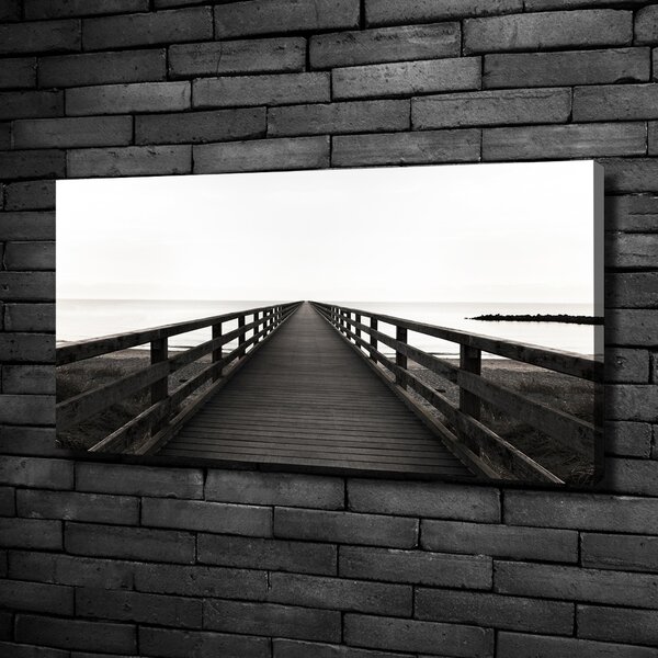 Foto obraz canvas Dřevěné molo oc-83254828