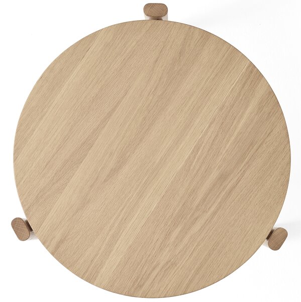 Audo Copenhagen designové odkládací stolky Passage Lounge Table (průměr 50 cm)