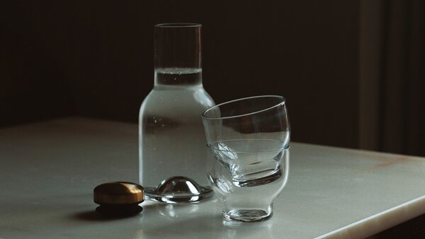 Audo Copenhagen designové karafy Bottle Collection (objem 1 l)